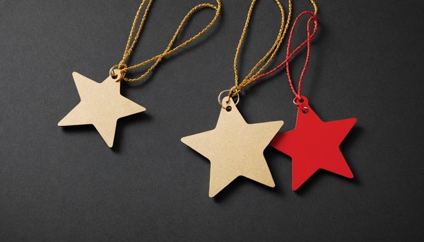 Étiquettes soldes étoile double face Ø10 : une touche lumineuse pour vos promotions